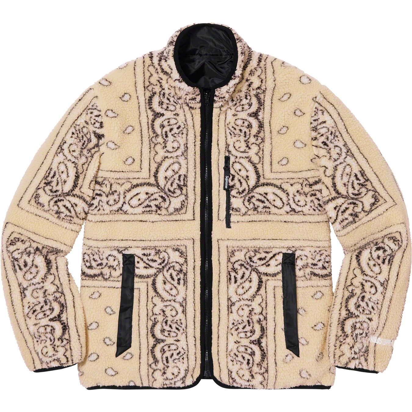 Reversible Bandana Fleece Jacket view 4